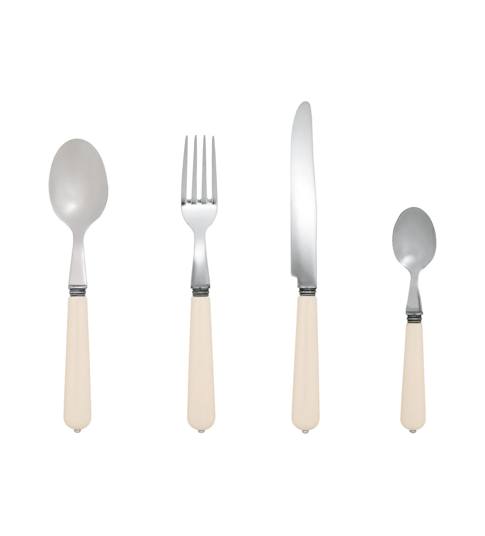 Cutlery Set - 16-Piece Set - Ivory