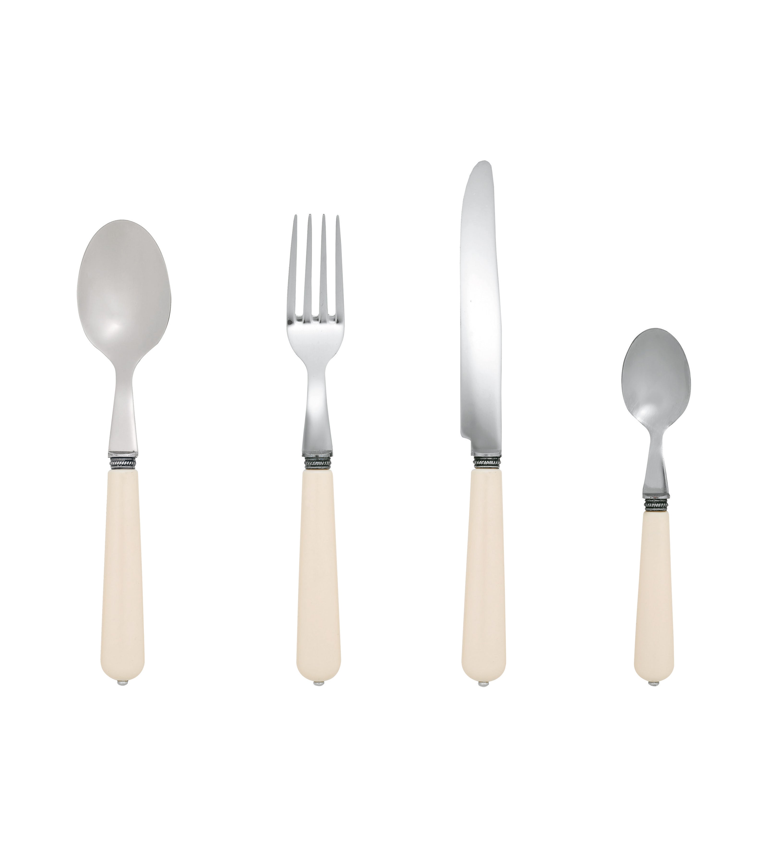 Cutlery Set - 16-Piece Set - Ivory