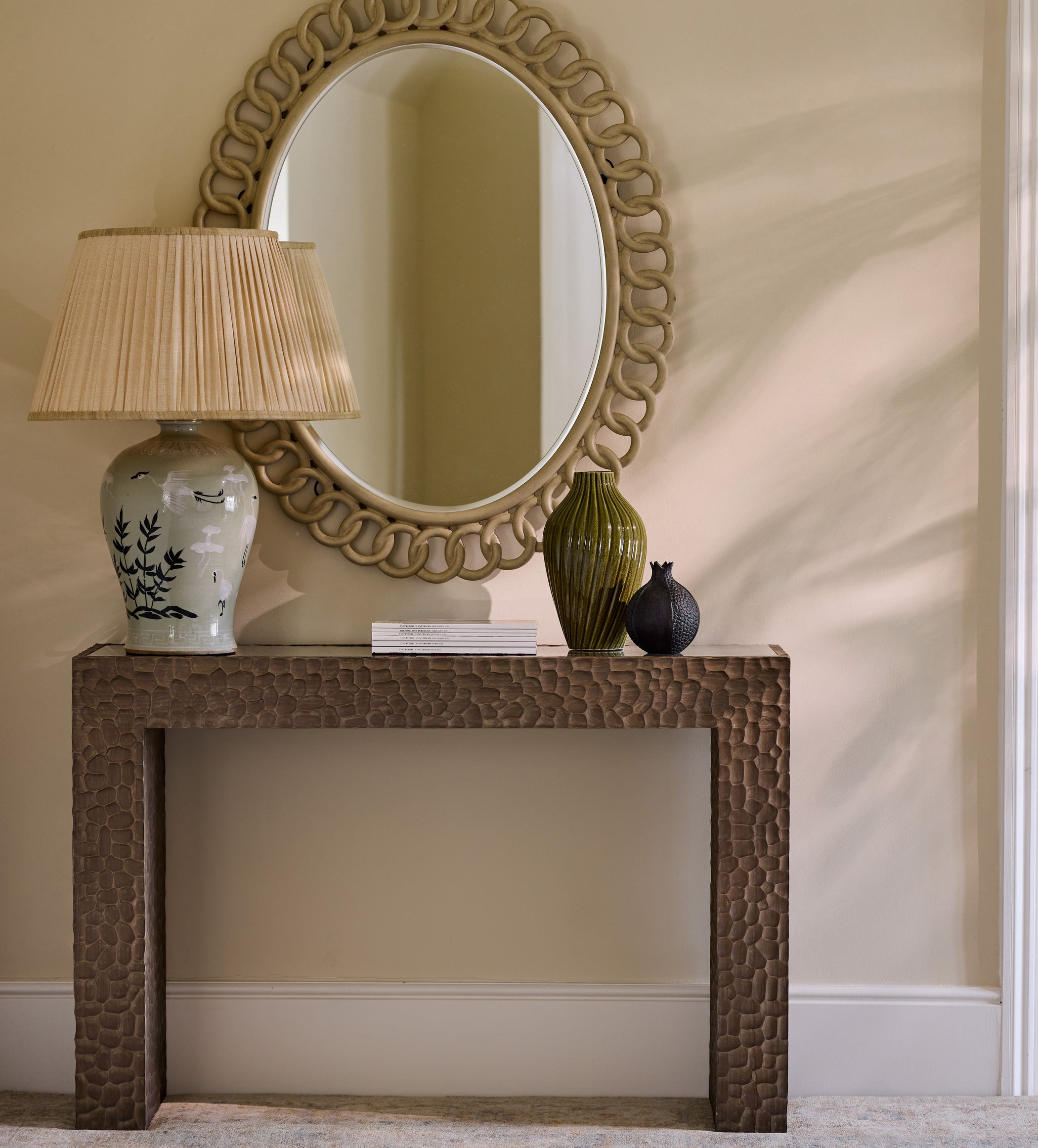 Atmore Console Table - Pebble Grey
