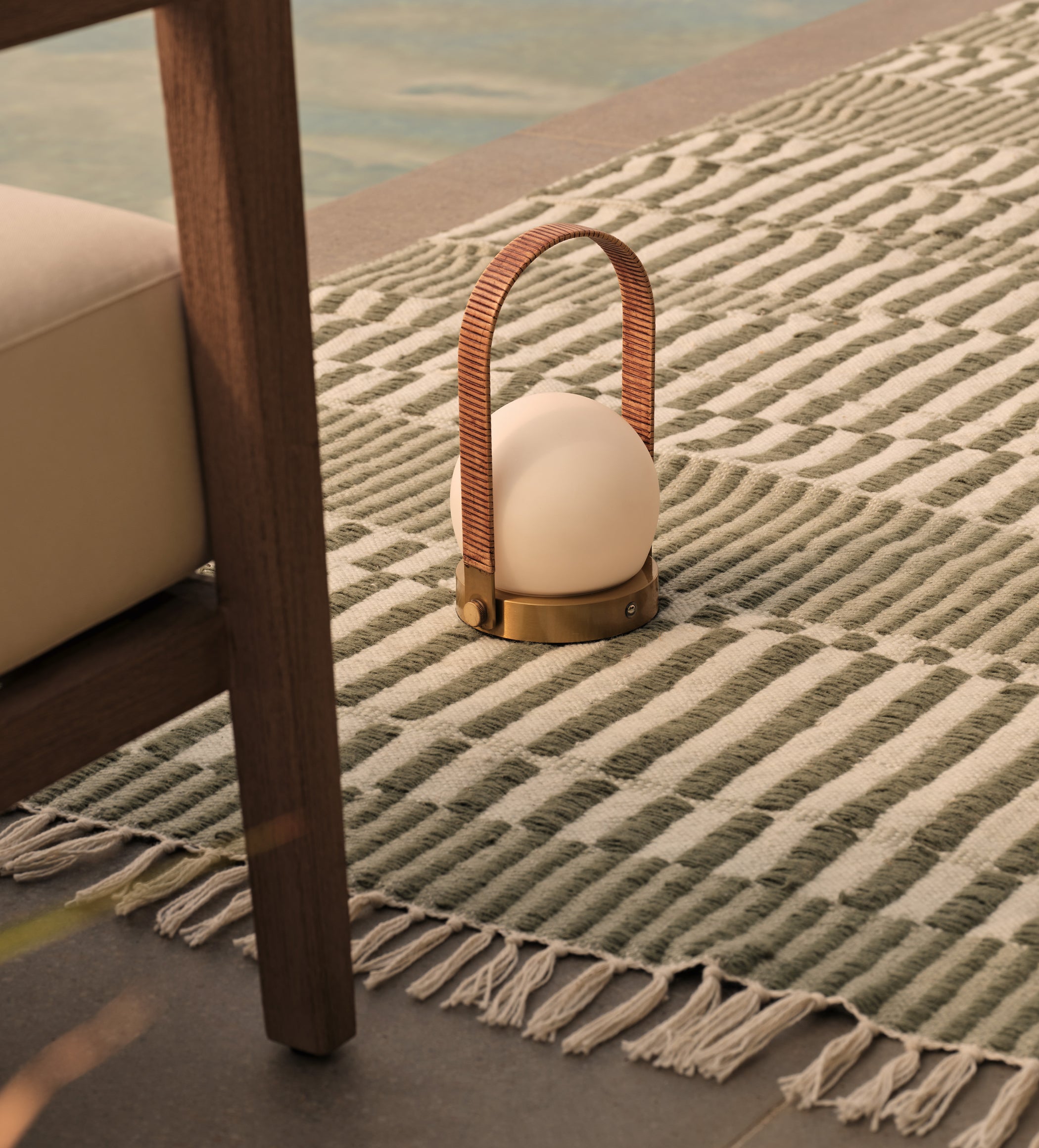 Collina Indoor/Outdoor Rug 180x275cm - Lake Green