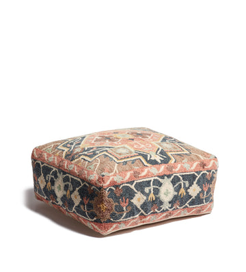 Haoma Floor Cushion - Midnight Blue