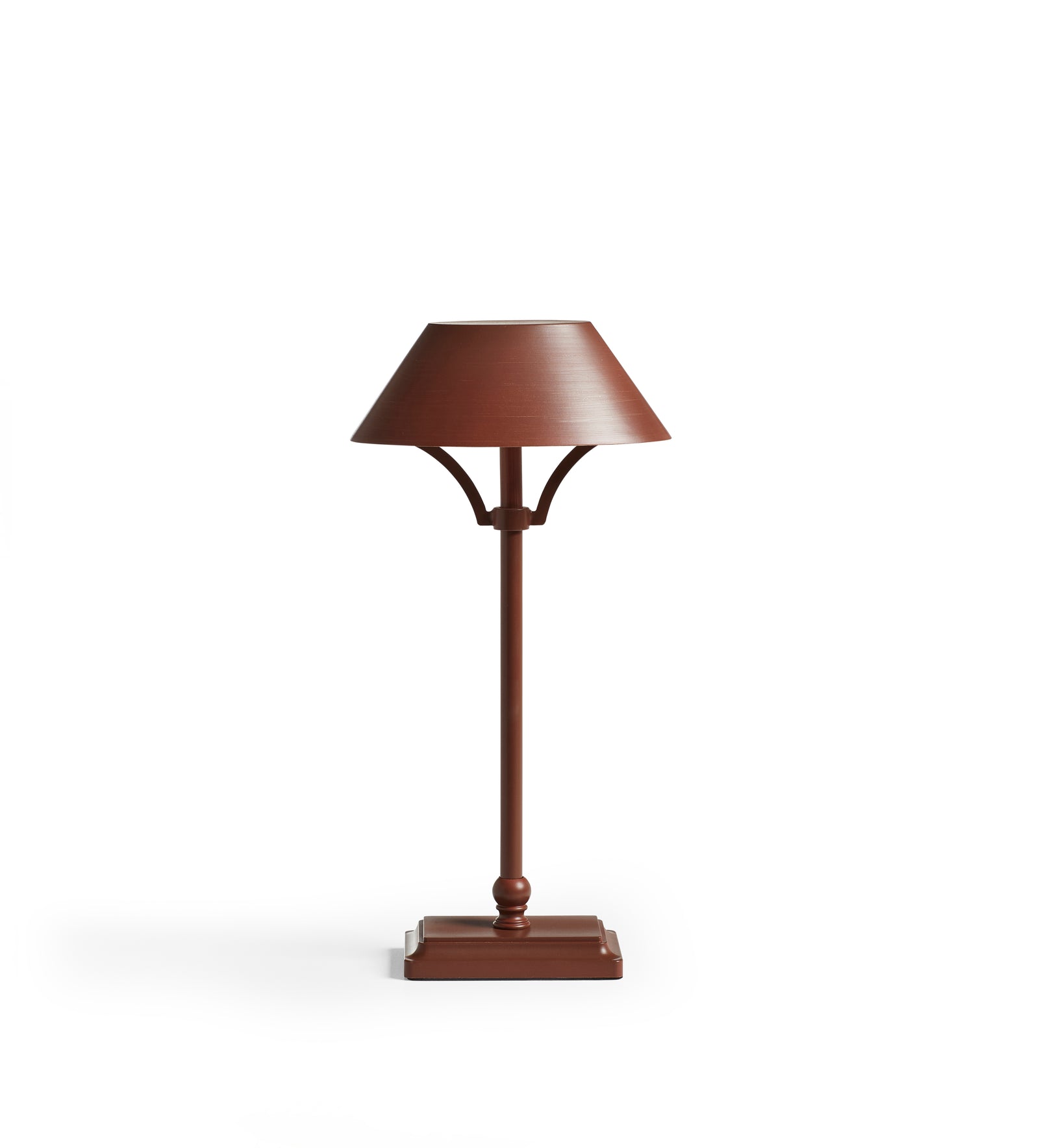 Mini Grisewood Wireless Table Lamp and Shade - Burnt Caramel