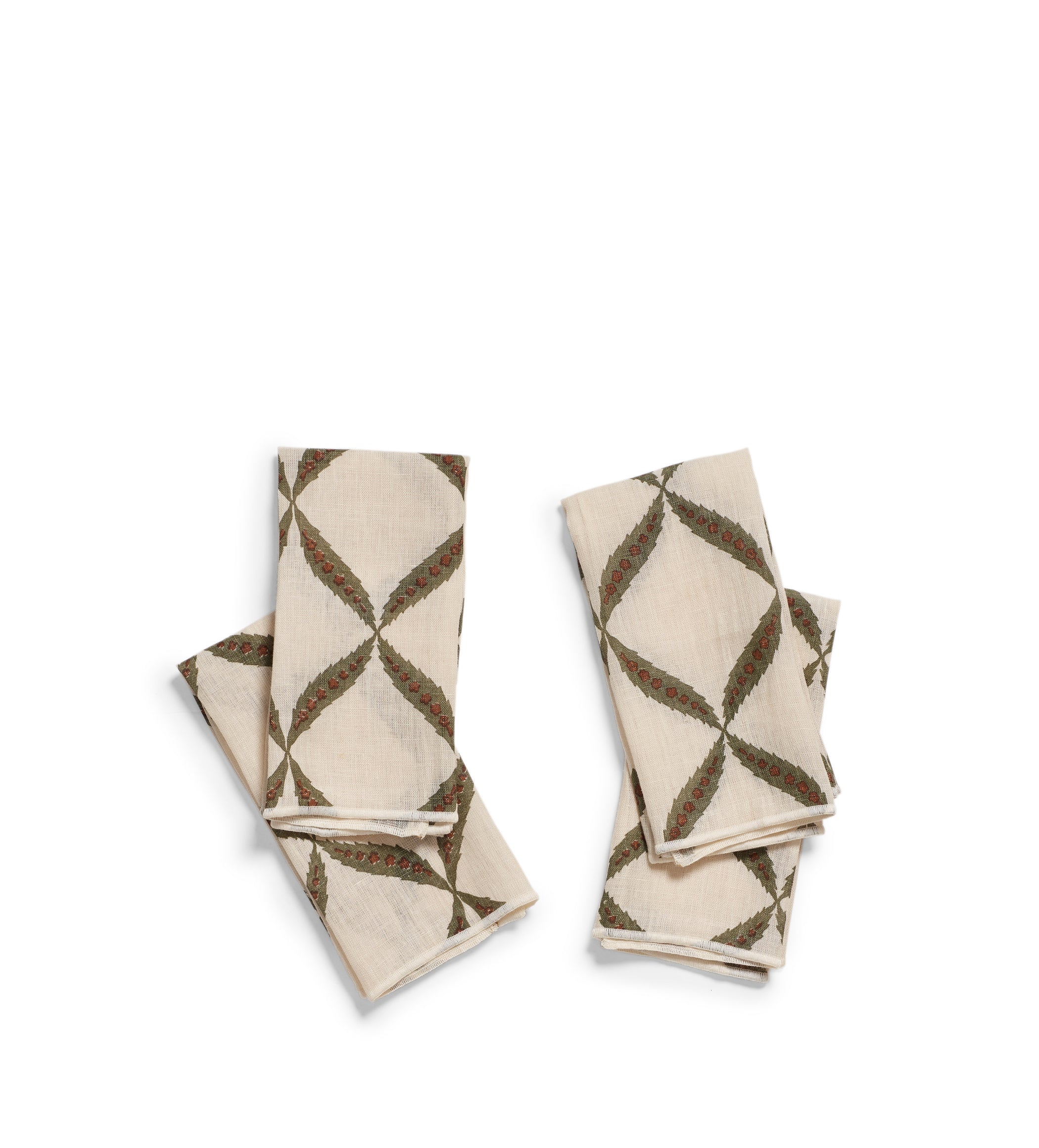 Nava Napkins - Set of Four - Sage