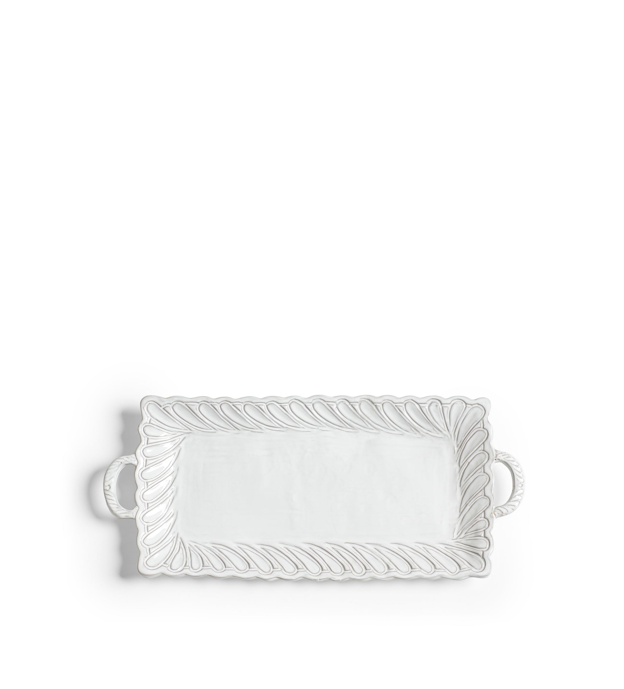 Nephele Platter - White