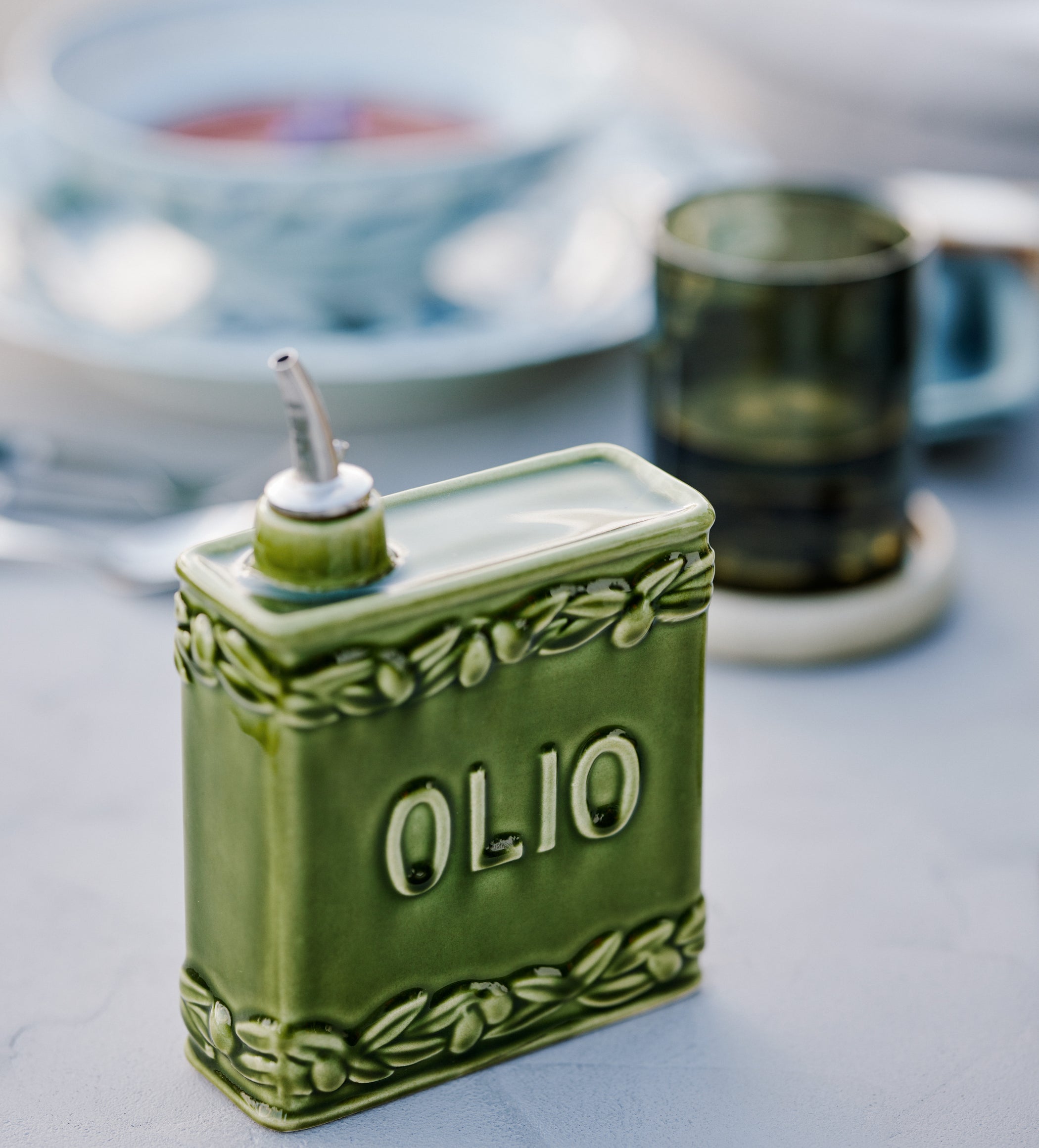 Oliveto Cruet - Green