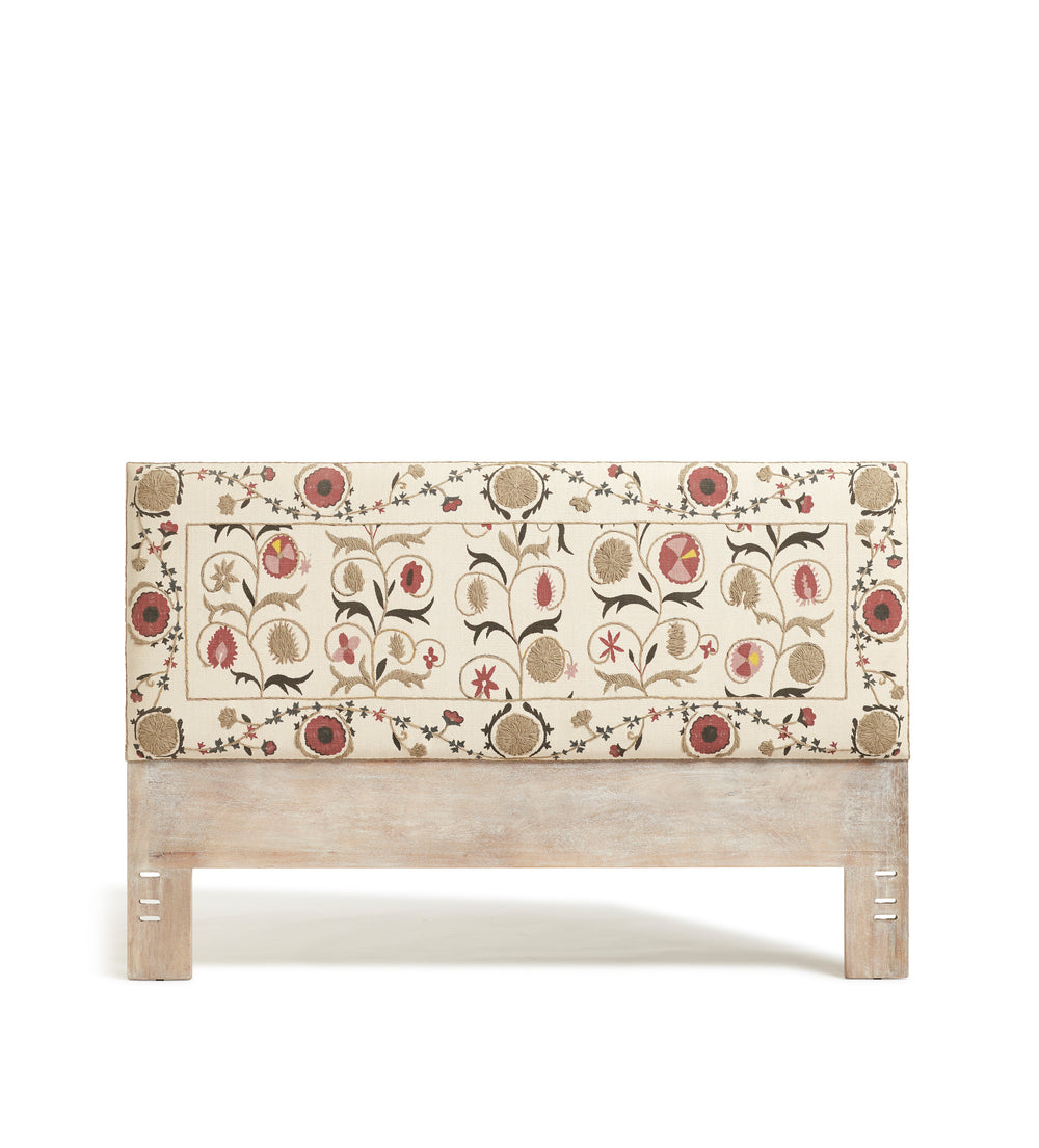Sheki Headboard - Super King - Olive