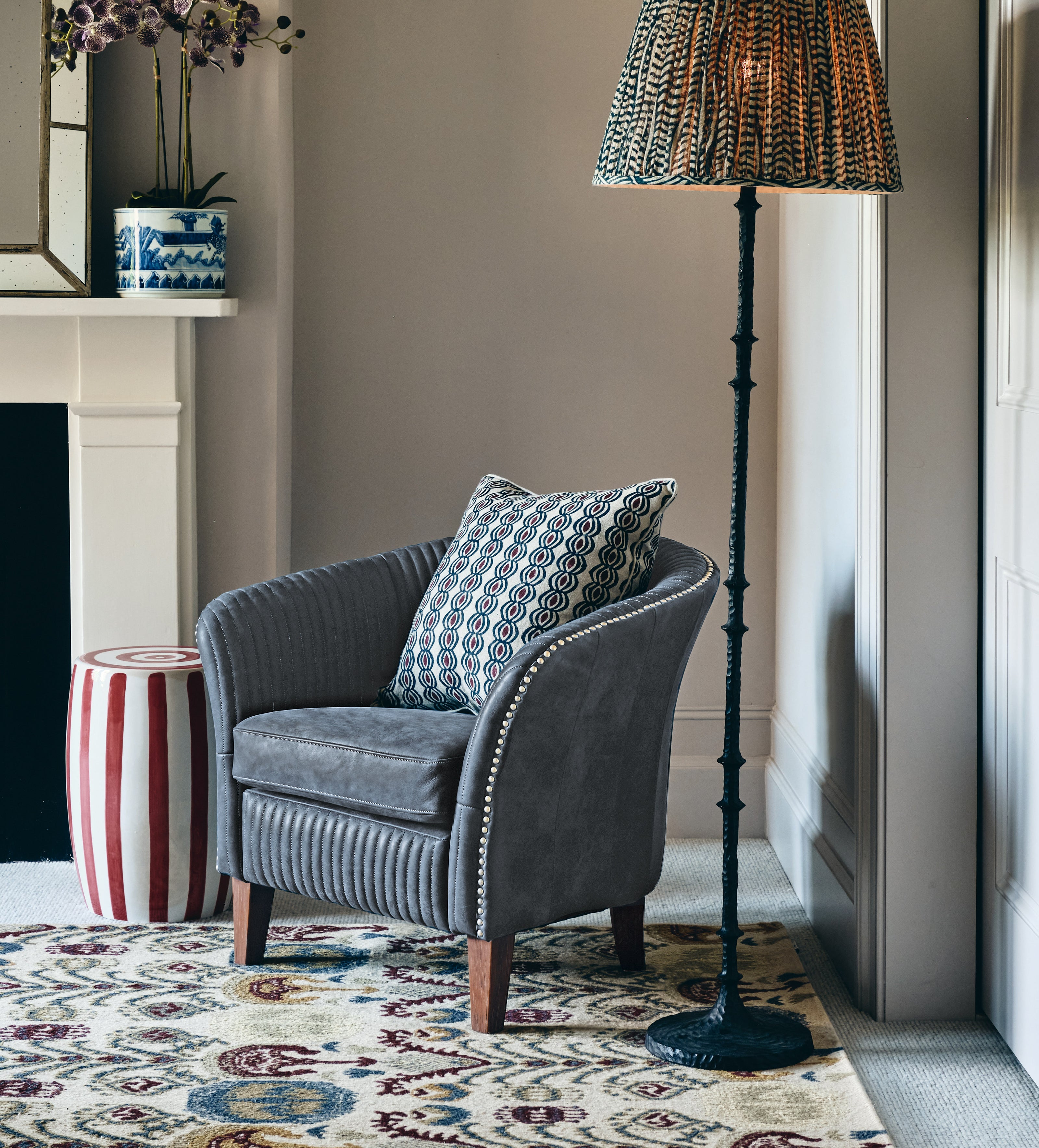 Thomasin Floor Lamp Base - Bronze