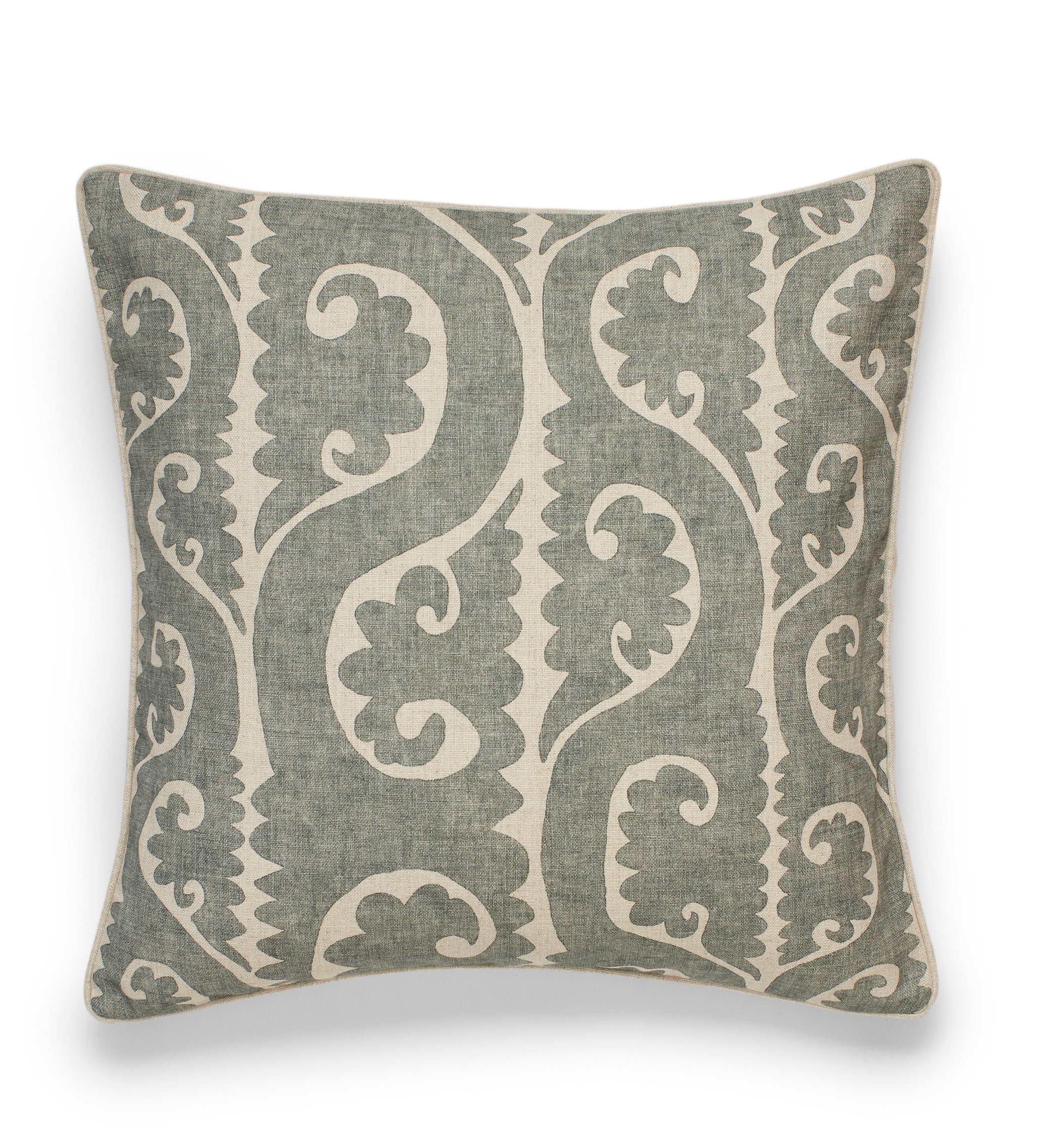 Totem Cushion Cover - Dark Seafoam