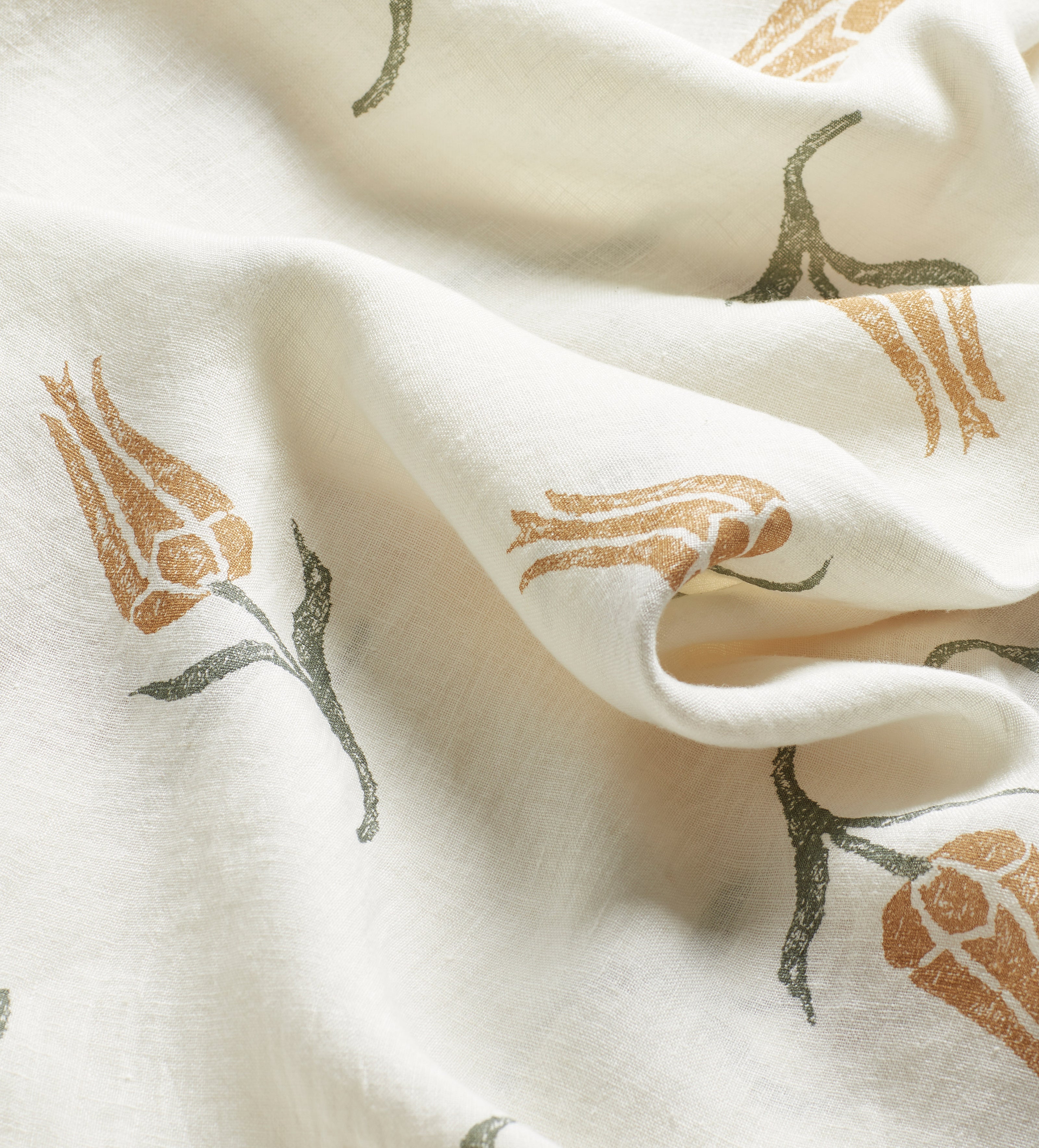 Tulipe Tablecloth - Ochre
