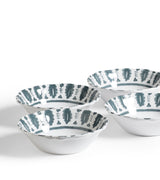 Yuhua Bowl - Set of Four - Air Force Blue