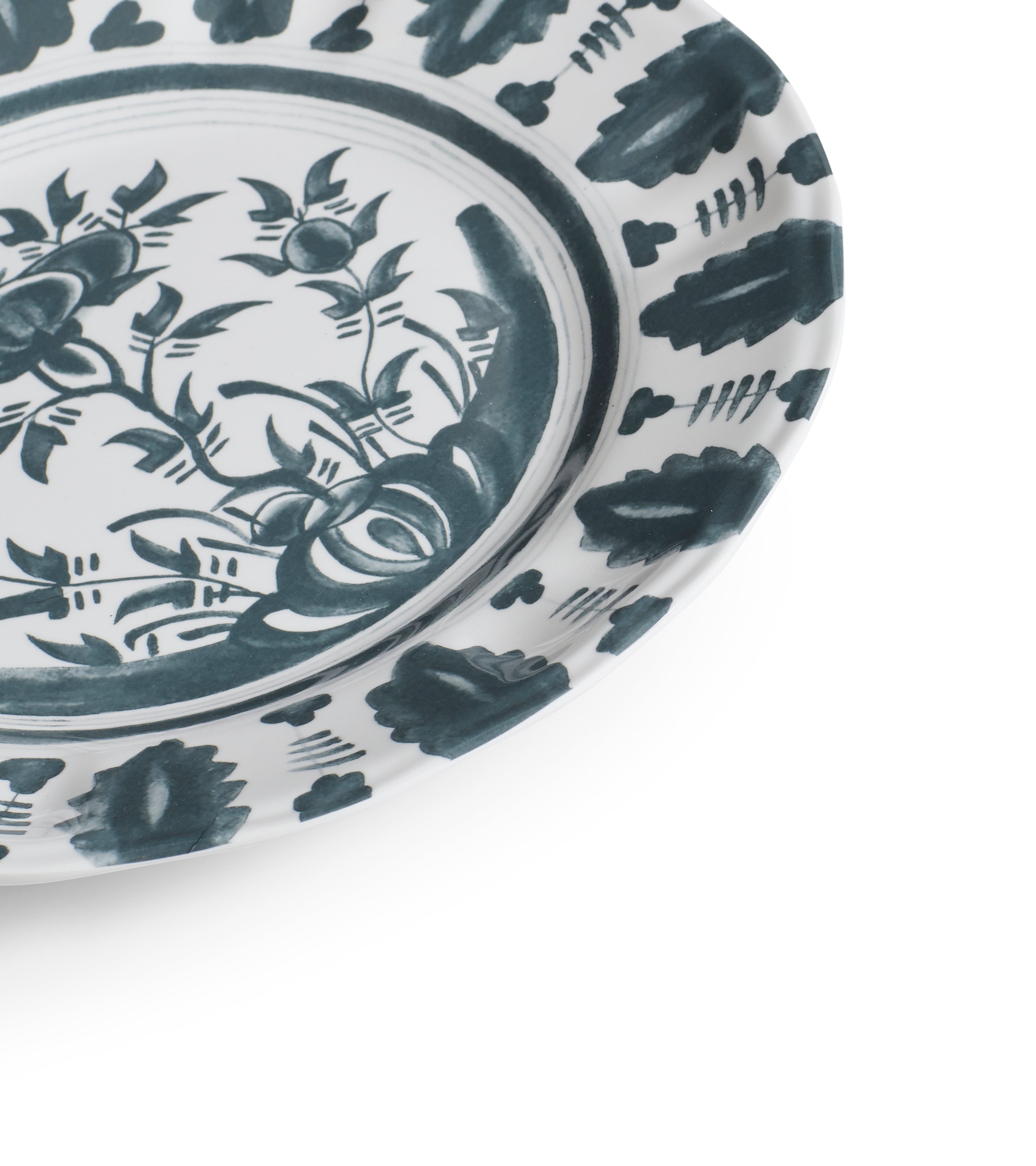 Yuhua Dinner Plates - Set of Four - Air Force Blue